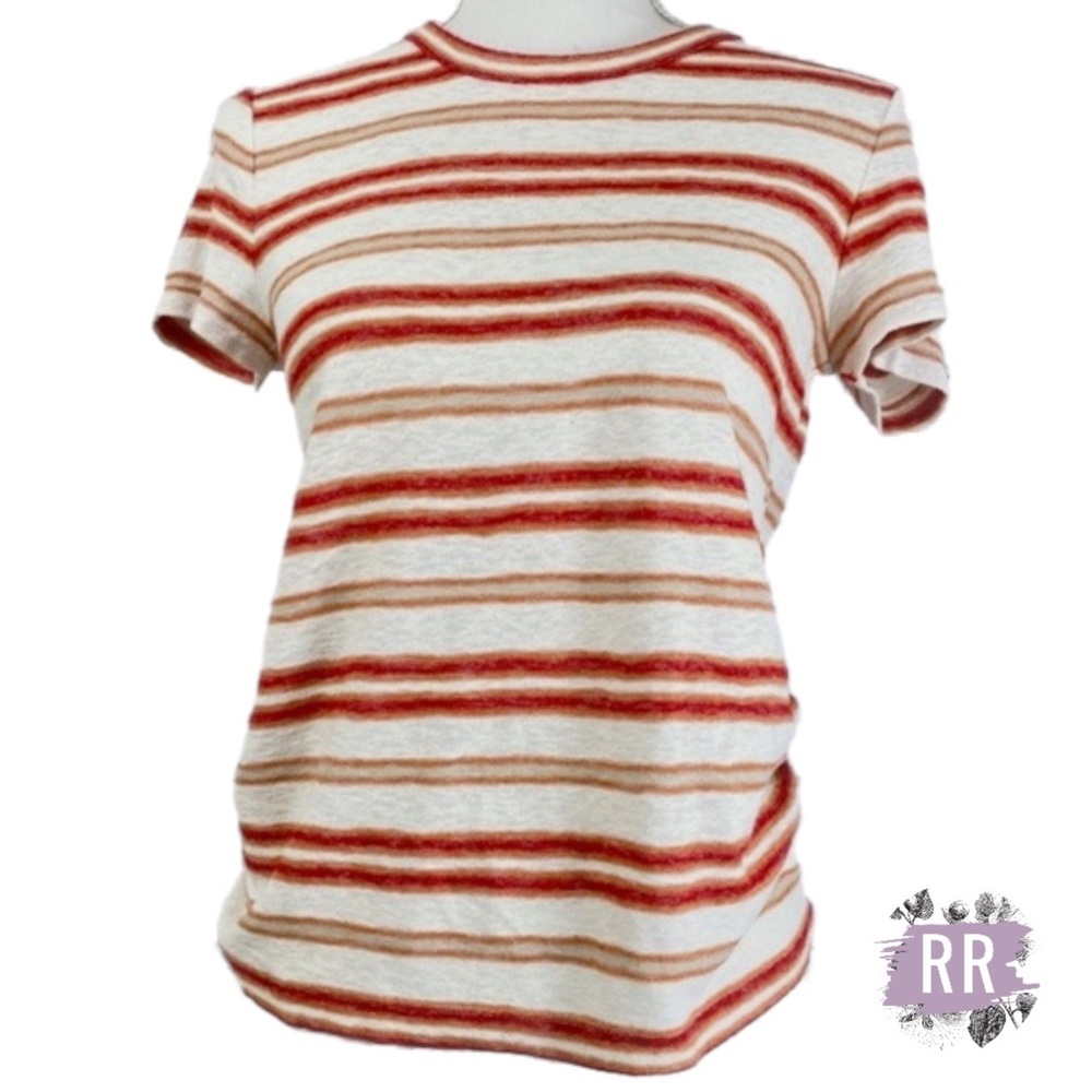 MADEWELL Hi-Fi Shrunken Vonda Stripe Tee